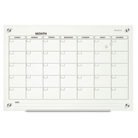 Easy-To-Organize Infinity Magnetic Glass Calendar Board EA873822